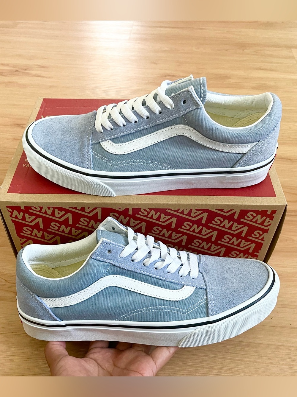 Vans Old Skool Shoe Suede Canvas Women 9.5 US - Picture 2 of 10
